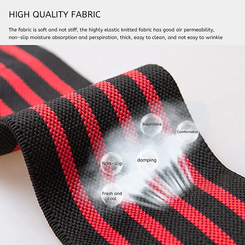 Strength training wristband support