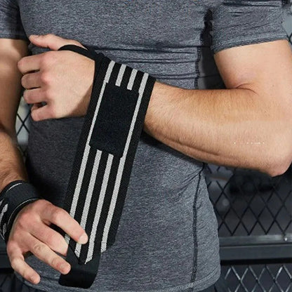 Strength training wristband support