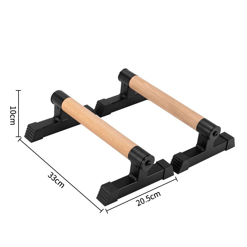 Premium Wooden Parallette Bars