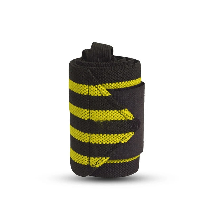 Strength training wristband support